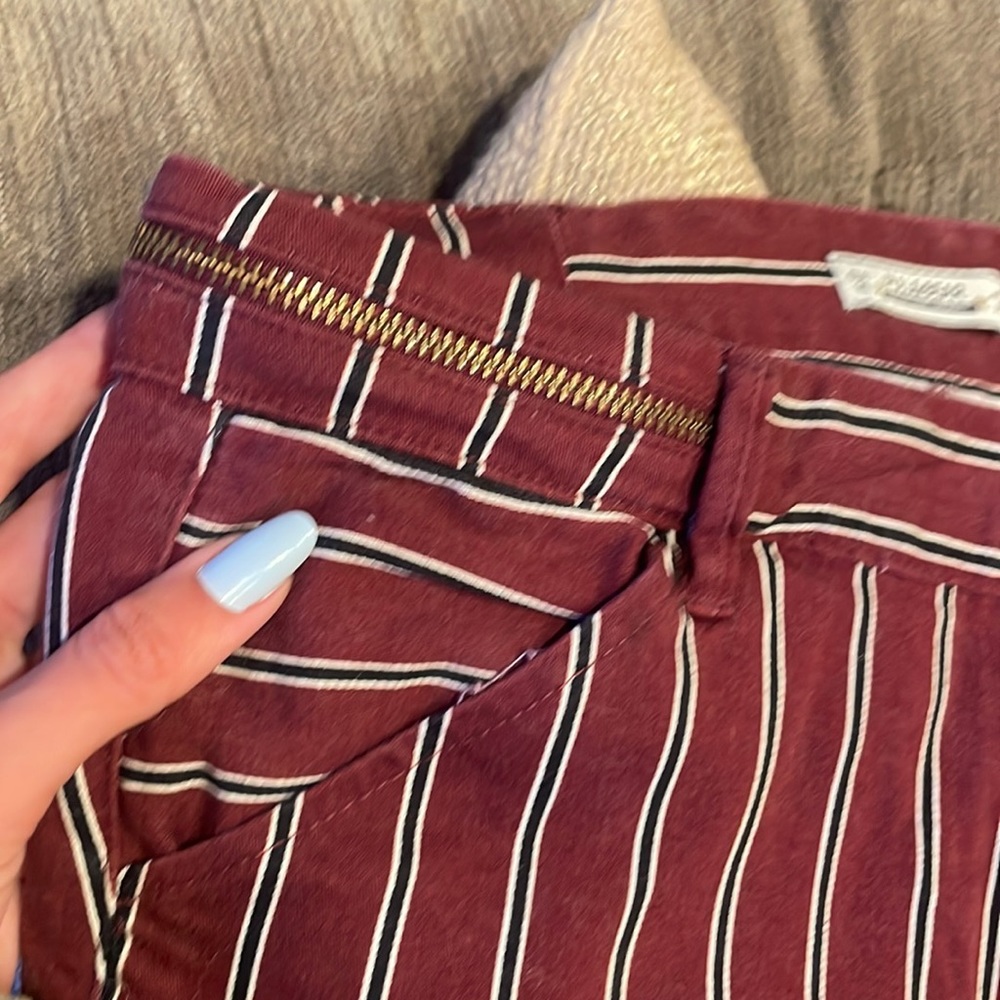 Pull&Bear size M  striped pants!!